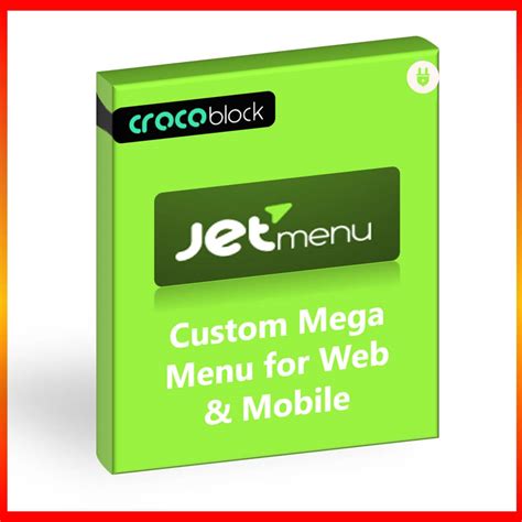 crocoblock menu|Elementor and Jet Menu by Crocoblock .